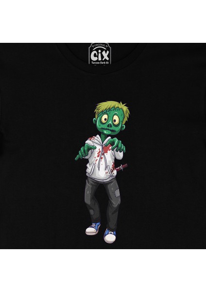 Zombies Son Siyah T-Shirt fiyatları