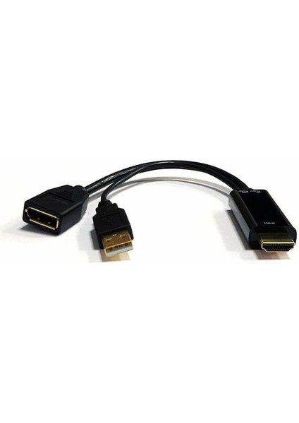 Bc-Dsp-Ha-Dp HDMI Aerkek<=>dp Dişi Adaptör