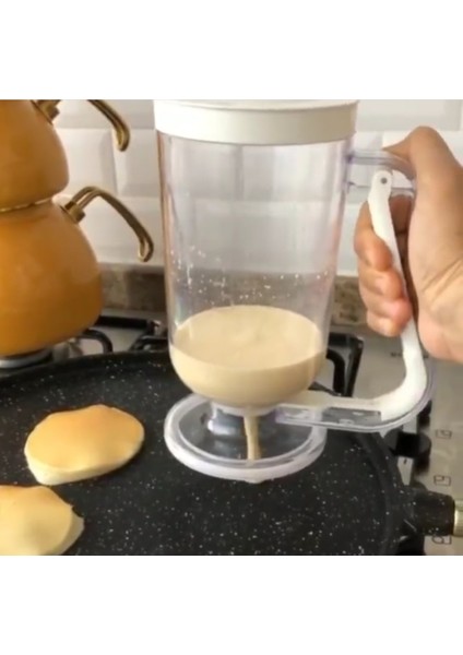 Hamur Kek Krep Pancake Porsiyonlayıcı ve Dağıtıcı modelleri