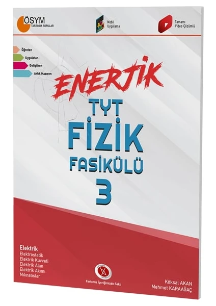 Karaağaç Yayınları Enerjik Fizik Fasikülleri-3 Elektrik