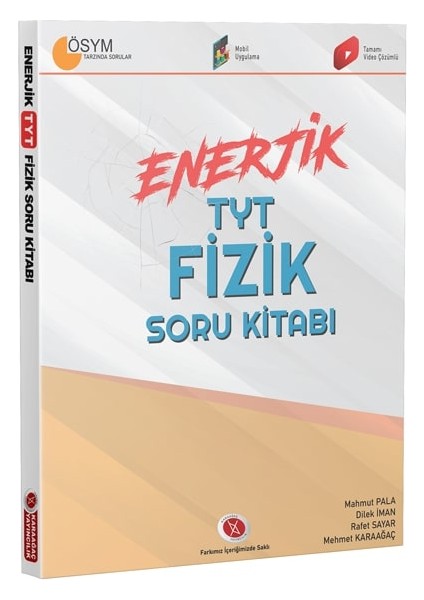 Karaağaç Yayınları Enerjik Tyt Fizik Soru Bankası