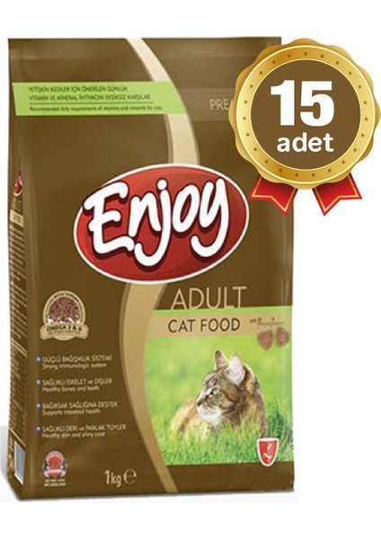 Yetişkin Kedi Maması 1 kg x 15