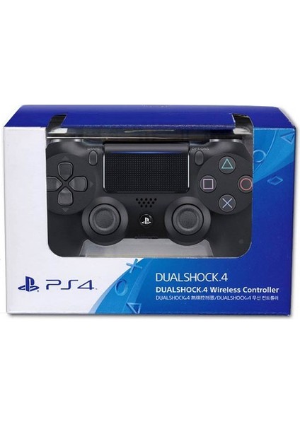 1 Adet PS4 Dualshock 4 V2 GamePad Yeni Nesil Kolu - Siyah-Japonca Sürüm