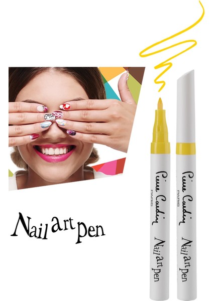 Pierre Cardin Nail Art Pen Tırnak Kalemi - Sunshine