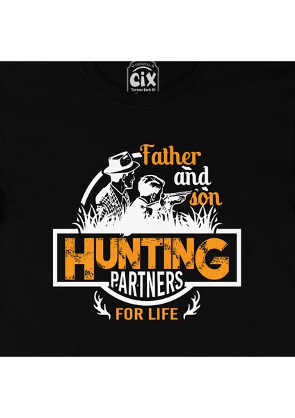 Baba Oğul Avcılık Siyah T-Shirt fiyatları