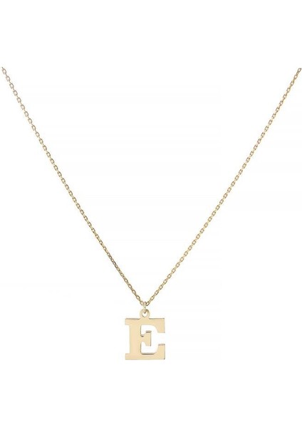 Kadın E Harf Gümüş Kolye Harf Kolye fiyatları