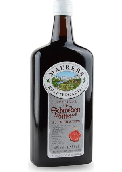 Krautergarten Isveç Şurubu Iksiri 500 ml - Avustralya