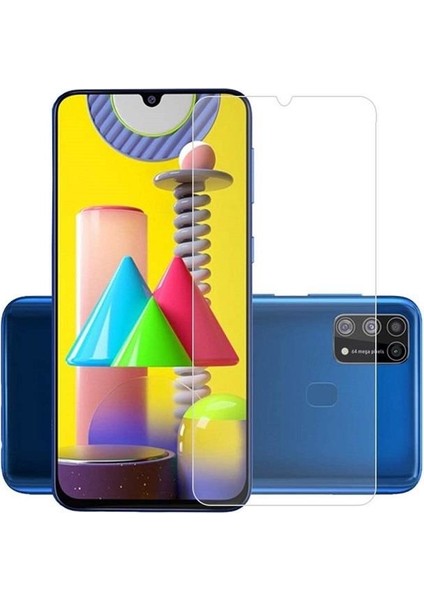 Samsung Galaxy M31 Nano Ekran Koruyu Şeffaf Ekran Pet Film
