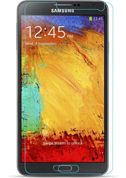 Samsung Galaxy Note 3 Ekran Koruyucu Nano Temperli Cam