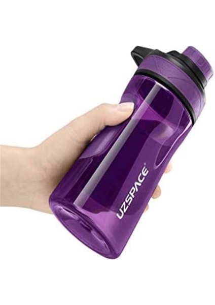 Manyetik Kapaklı 500 ml Silikon Gövde Tritan Su Matarası