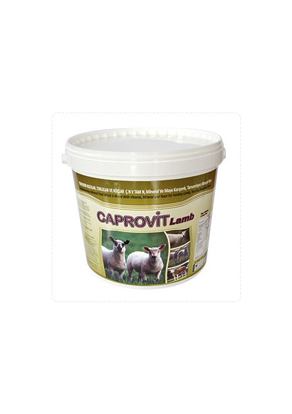 Caprovit Lamb Koyun ve Keçilere Özel Vitamin 25 kg