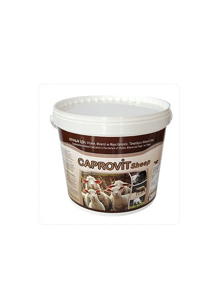Caprovit Sheep Koyun ve Keçilere Özel Vitamin 25 kg