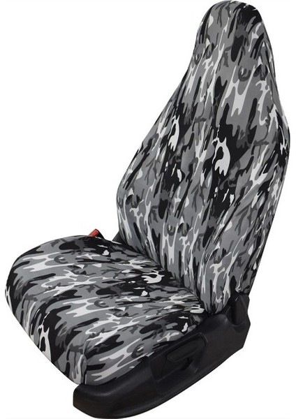 Mercedes Micro Bus Koltuk Kılıfı Koruyucu Penye Servis Kılıfı Kamuflaj Desenli