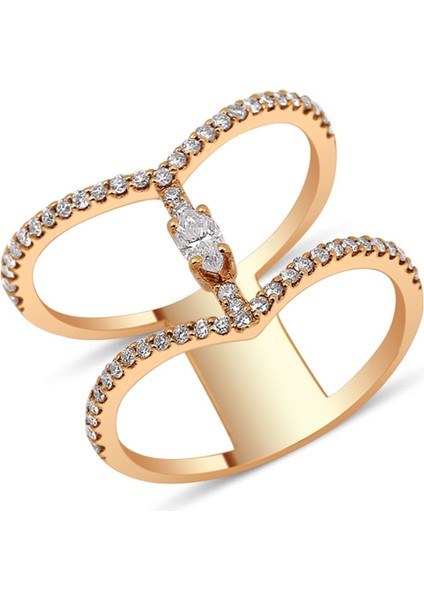 0,60 Karat Fantezi Yüzük