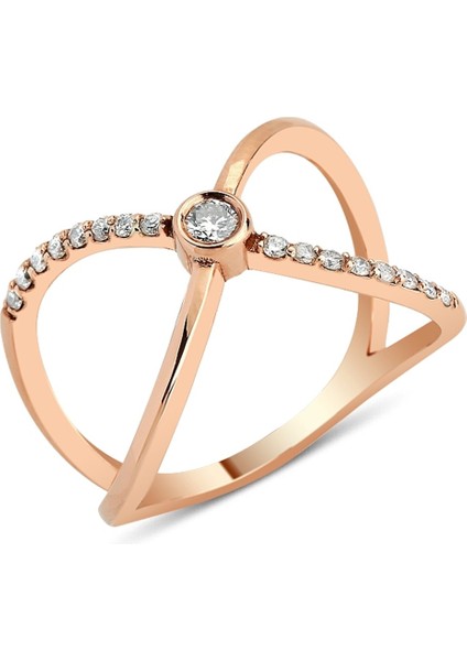 0,27 Karat Fantezi Yüzük