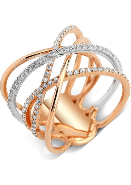 0,75 Karat Fantezi Yüzük