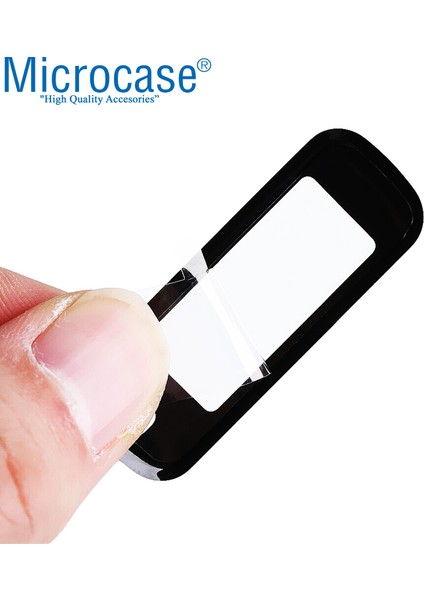 Samsung Galaxy Fit 2 Tam Kaplayan Kavisli Ekran Koruyucu 3D Pet Film - Siyah modelleri