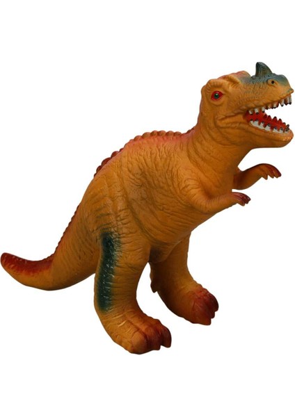 Sesli Dinozorlar 40 Cm. - Tyrannosaurus Sarı-Yeşil
