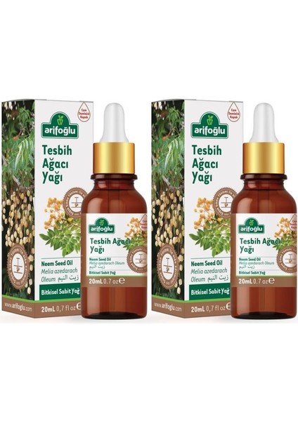 Tesbih Ağacı Yağı 20 ml 2 Li Set