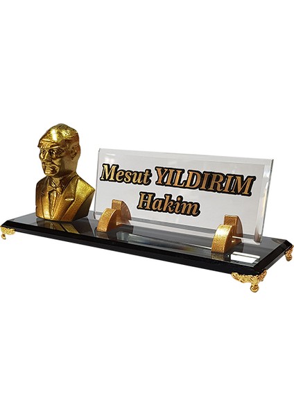 Masalık Buro Ofıs Isimlik M544 Ata Gold modelleri