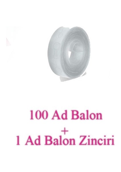 100 Ad.metalik Rose Gold, Sarı Balon Konsep+5 Metre Balon Zin...