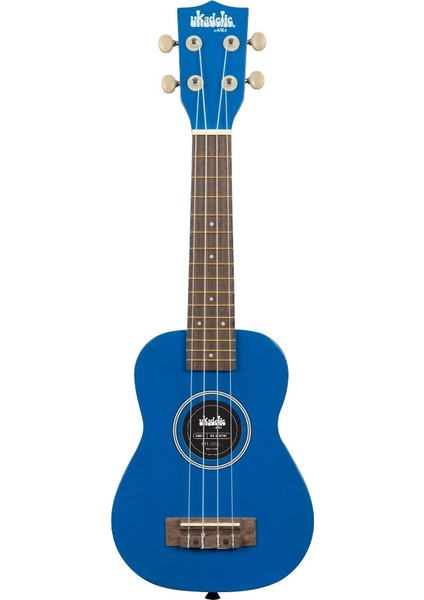 Ukadelic Soprano Ukulele (Blue Ink)