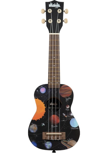 Ukadelic Soprano Ukulele (Spaced Out)