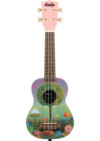 Ukadelic Soprano Ukulele (Uketopia)