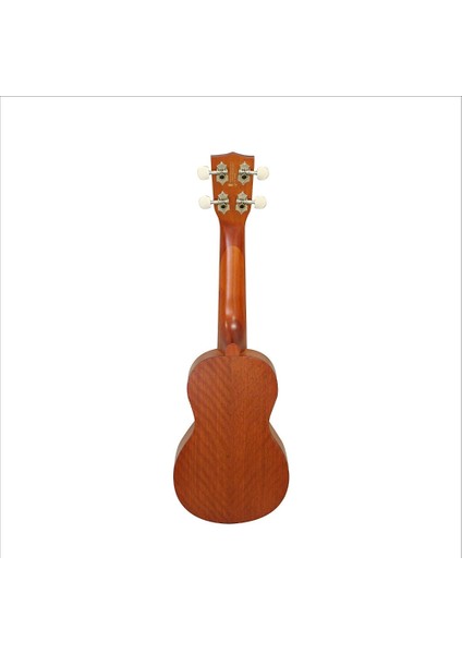 Java Series MJ1TBR Soprano Ukulele (Transparent Brown)