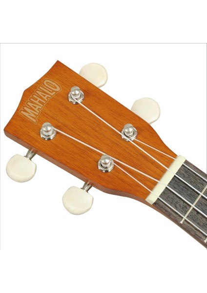 Java Series MJ1TBR Soprano Ukulele (Transparent Brown)
