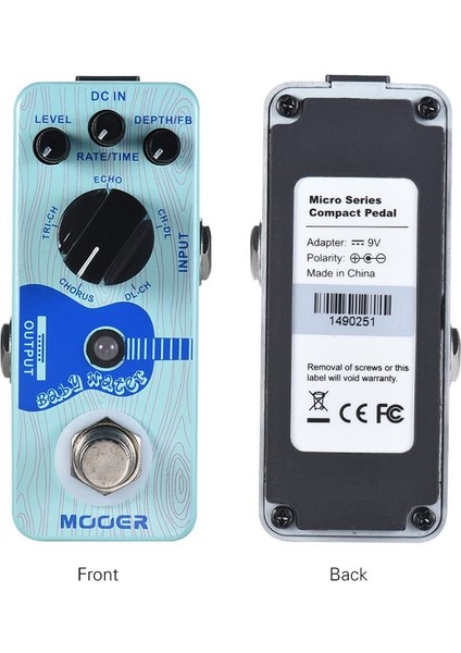 Mch3 Micro Serisi Baby Water Akustik Gitar Pedalı modelleri