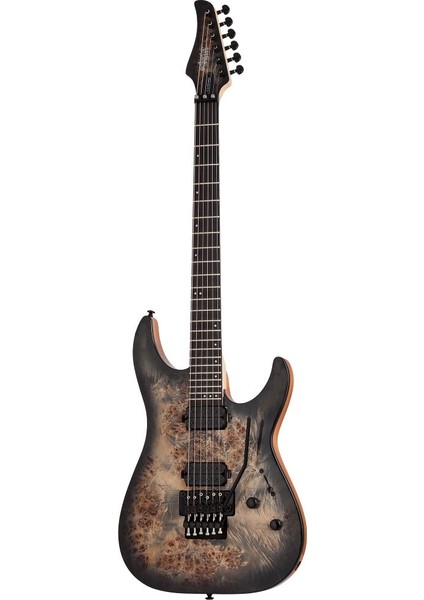 C-6 Pro FR Elektro Gitar (Charcoal Burst)