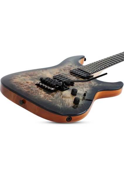 C-6 Pro FR Elektro Gitar (Charcoal Burst)