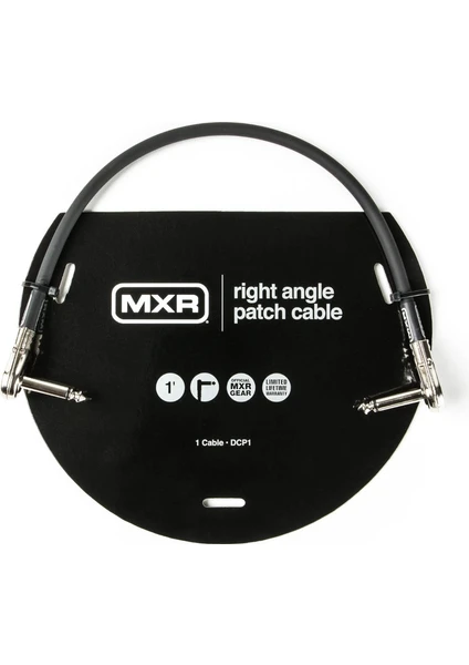 Mxr Dcp1 1' Pedalboard Patch Cable Pedal Ara Kablosu (30 Cm)