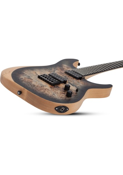 Reaper-6 Elektro Gitar (Satin Charcoal Burst)