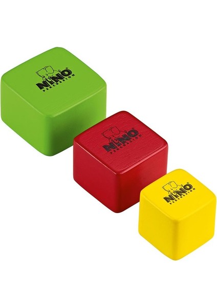 NINO507-MC Wood Shaker (3'lü Set)