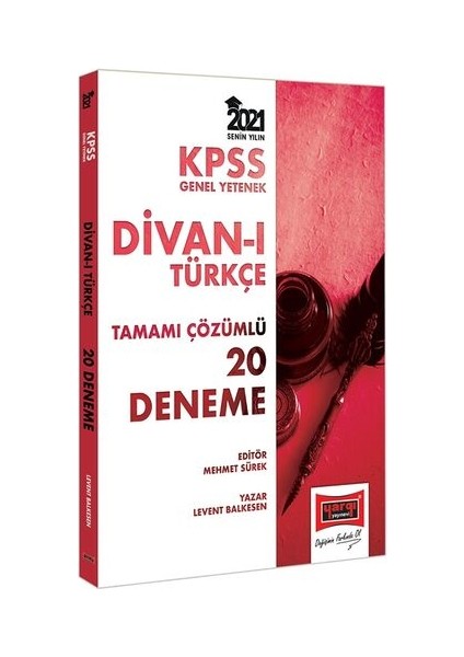 KPSS 2021 Genel Yetenek Divanı Türkçe Tamamı Çözümlü 20 Deneme