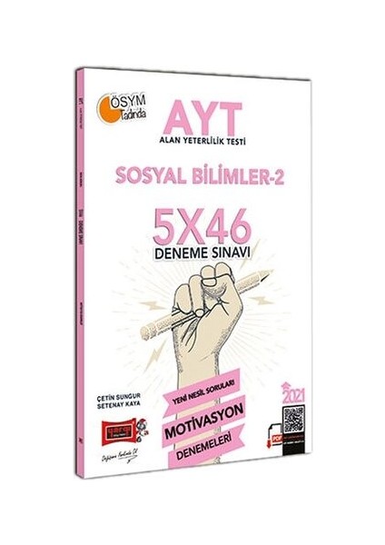 AYT 2021 Sosyal Bilimler 2 5X46 Motivasyon Deneme Sınavı