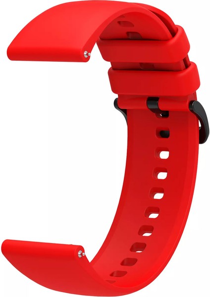 Xiaomi Mi Watch Color Kayış Termoplastik Perforated Kordon Kırmızı