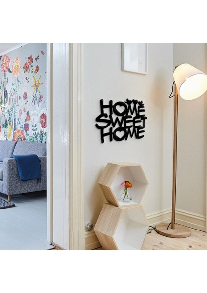 Home Sweet Home Metal Duvar Dekoru