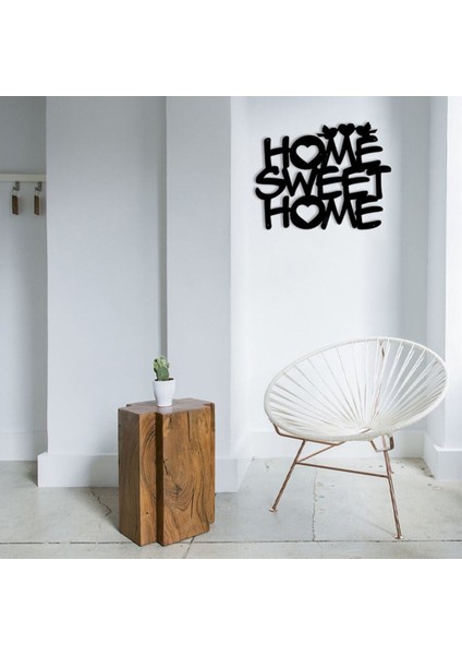 Home Sweet Home Metal Duvar Dekoru