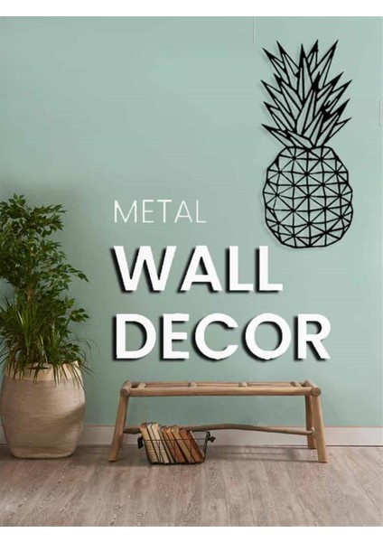 Pineapple Metal Duvar Dekoru modelleri