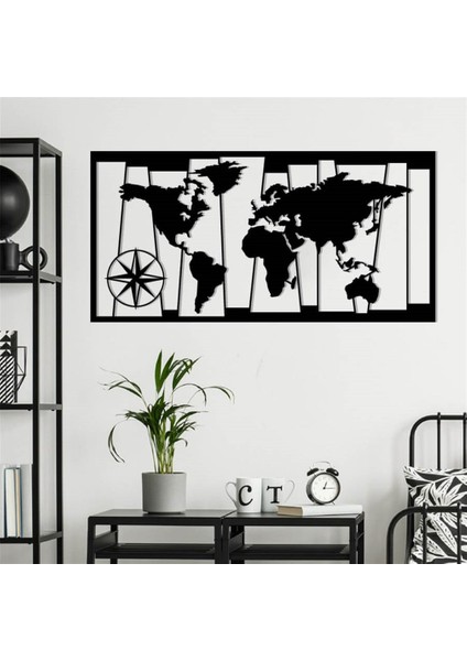 Dünya Haritası Metal Duvar Dekoru modelleri