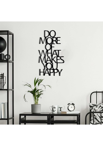 Do More Of Duvar Yazısı Metal Tablo