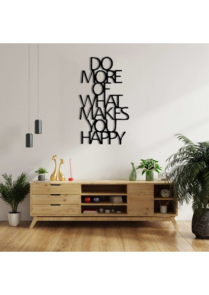 Do More Of Duvar Yazısı Metal Tablo