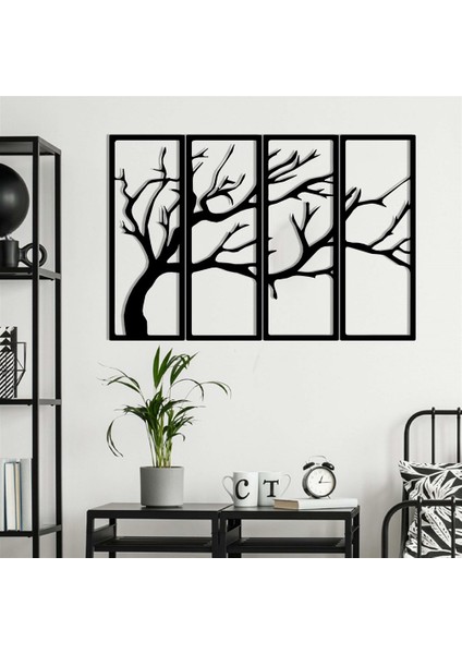 Tree Branches Metal Duvar Dekoru
