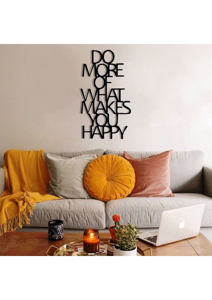 Do More Of Duvar Yazısı Metal Tablo