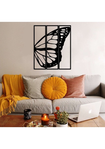 Kelebek Çiçek Metal Duvar Dekoru modelleri