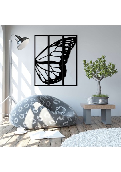 Kelebek Çiçek Metal Duvar Dekoru fırsatları