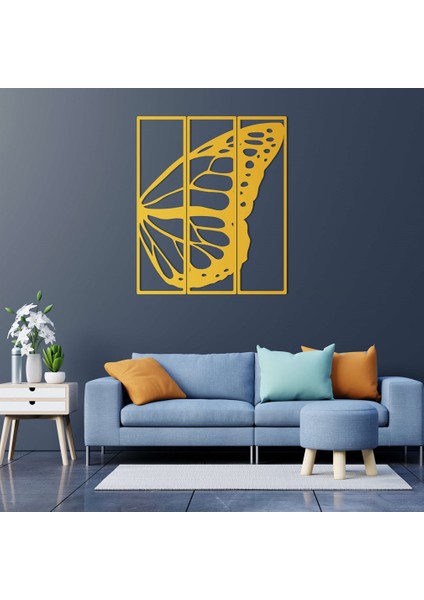 Kelebek Çiçek Metal Duvar Dekoru indirimleri